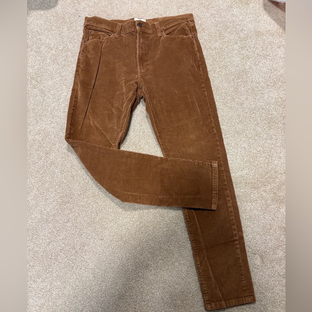 Mutual Weave Classic Corduroy Pants for Men Sz 34x34